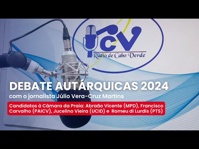 ⁣Debate Autárquicas 2024 com os candidatos à Câmara Municipal da Praia