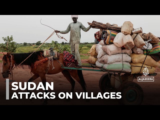 ⁣Attacks on villages in Jazira state: Thousands flee growing violence that has killed 400