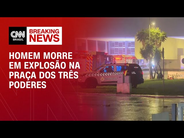 ⁣Homem morre em explosão na praça dos Três Poderes | WW