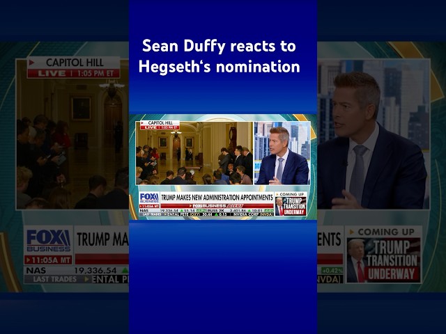 ⁣Liberal media is ‘underestimating’ Pete Hegseth after Trump taps him as Defense secretary: Duffy