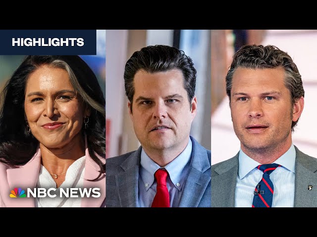 ⁣Trump Transition Coverage Highlights - Nov. 13 | NBC News