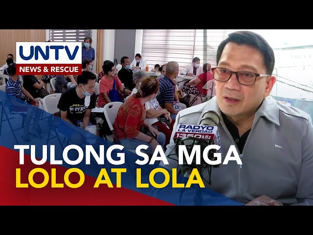 ⁣Libreng serbisyo para sa mga senior citizen, isinagawa sa ika-2 araw ng UNTV Public Service