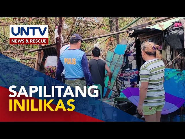 ⁣Mga nakatira sa coastal, landslide-prone areas sa Sta. Ana, Cagayan, sapilitan nang pinalilikas