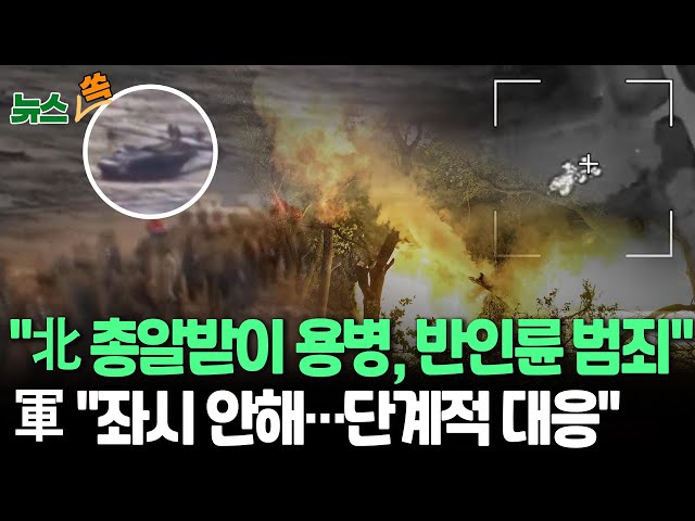 ⁣[뉴스쏙] 국방부 "북한 '총알받이 용병' 반인륜적 범죄…좌시 않을 것"｜정부, 북한군 전투 참여에 "침착·절제 원칙으로 단계적 대응&