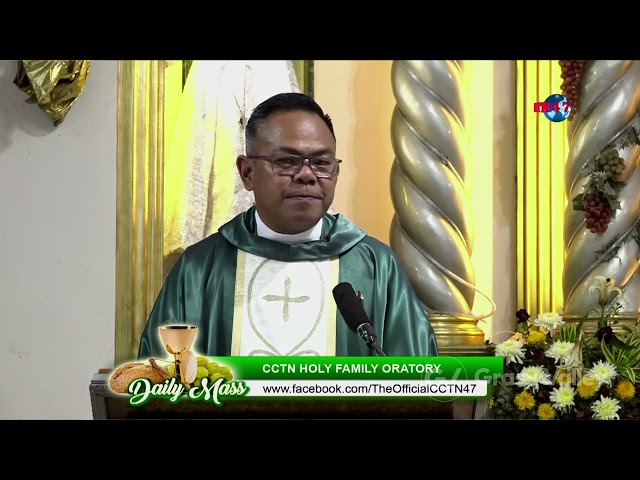 ⁣14 NOVEMBER 2024 - HOMILY by Rev. Fr. Mhar Balili