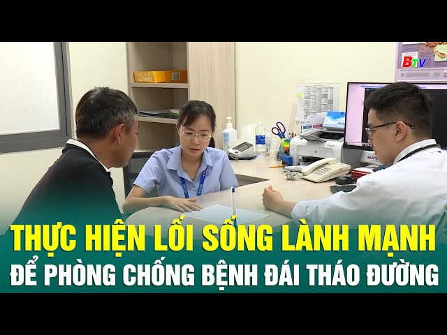 ⁣Thực hiện lối sống lành mạnh để phòng chống bệnh đái tháo đường