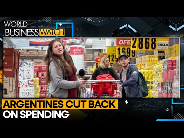 ⁣Argentina's Inflation Drop Fails To Revive Consumer Spending | World Business Watch | WION