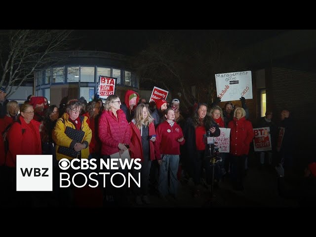 ⁣Gloucester and Beverly teachers unions fined amid strike