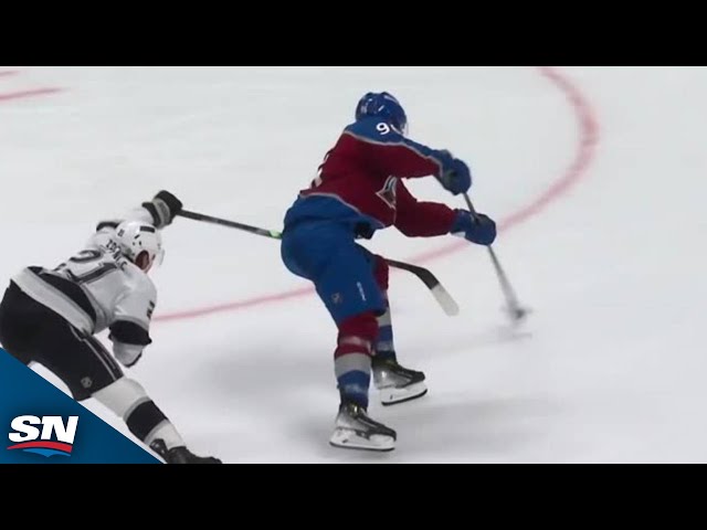 ⁣Avalanche's Mikko Rantanen Records Ninth Career Hat-Trick vs. Kings