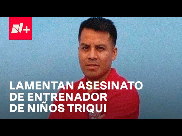 ⁣Dan el Último Adiós al Entrenador de Básquetbol de Niños Triquis en Oaxaca