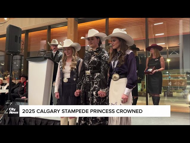 ⁣2025 Calgary Stampede Princess crowned