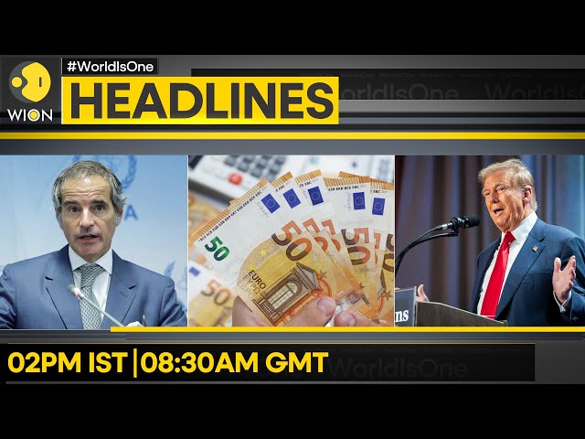 ⁣IAEA Chief In Tehran, Meets Iranian FM | Euro-Dollar Parity bets Rise | WION Headlines