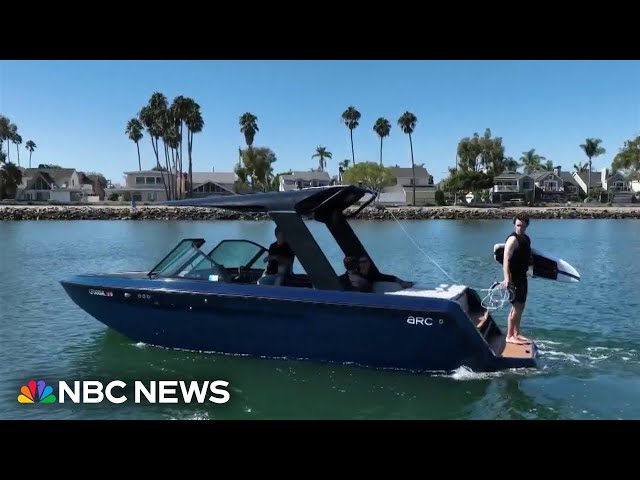 ⁣Electric boats are making waves in Southern California