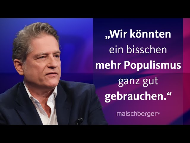 ⁣Deutschland „unregierbar“? Jakob Augstein und Nikolaus Blome über die Regierungskrise | maischberger