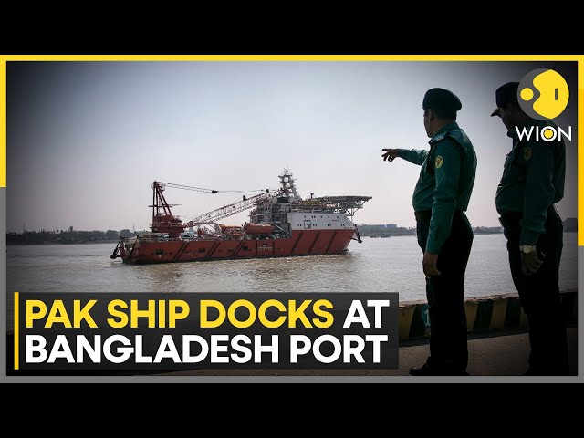 ⁣Cargo Ship From Karachi Arrives At Bangladesh Port | Latest News | WION