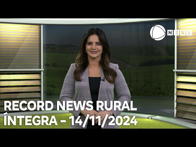 ⁣Record News Rural - 14/11/2024