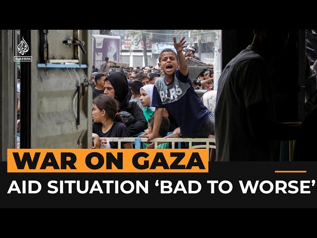 ⁣Gaza aid supply goes from ‘bad to worse’ after Israel misses US deadline | Al Jazeera Newsfeed