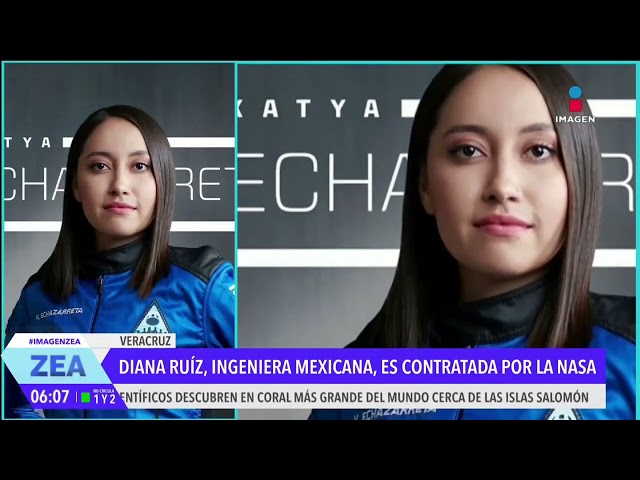 ⁣Diana Ruiz, ingeniera mexicana, es contratada por la NASA