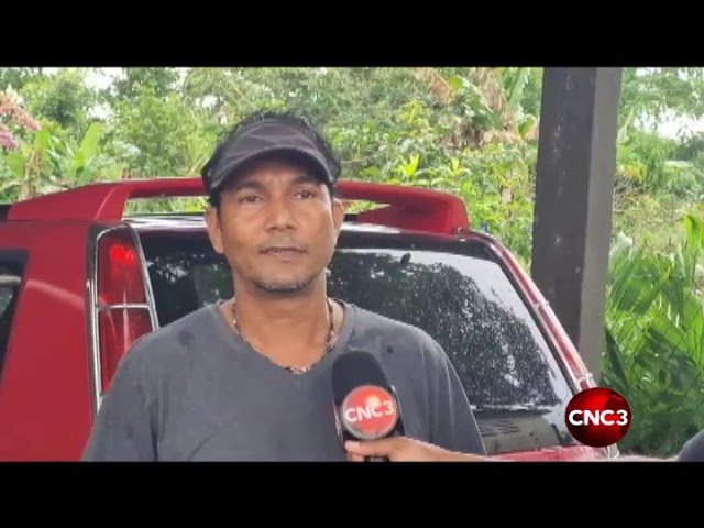 ⁣Elderly residents struggle to cope with flooding in Penal