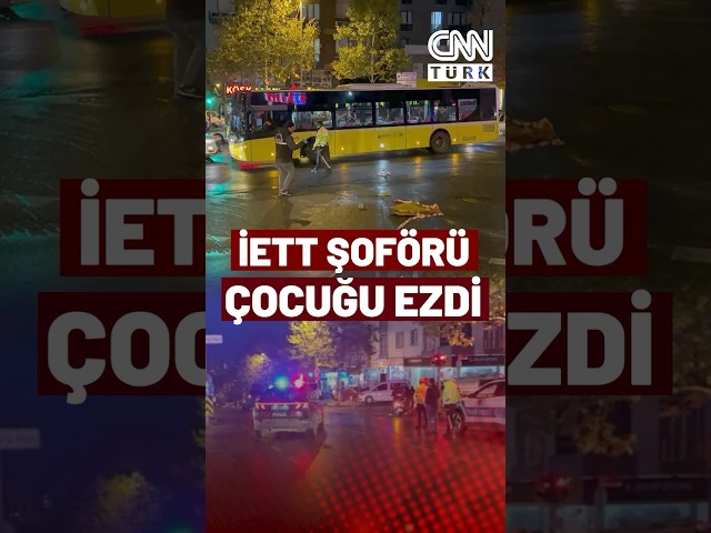 ⁣Feci Kaza: Anne Ve Çocuğa İETT Otobüsü Çarptı! 3 Yaşındaki Çocuk Hayatını Kaybetti...