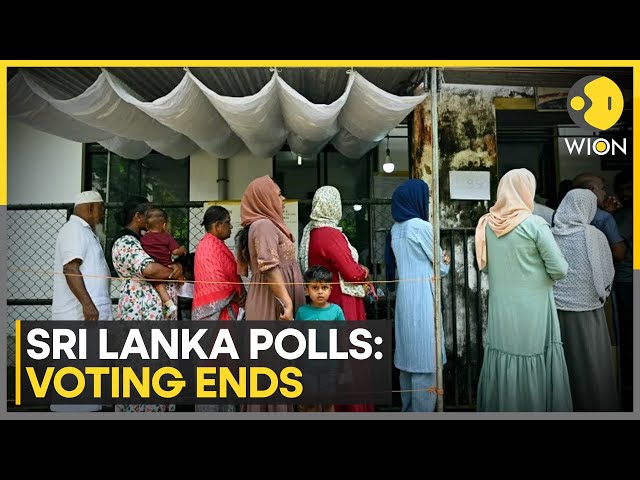 ⁣Sri Lanka Polls: Voting Ends in Snap Parliamentary Elections | Latest English News | WION