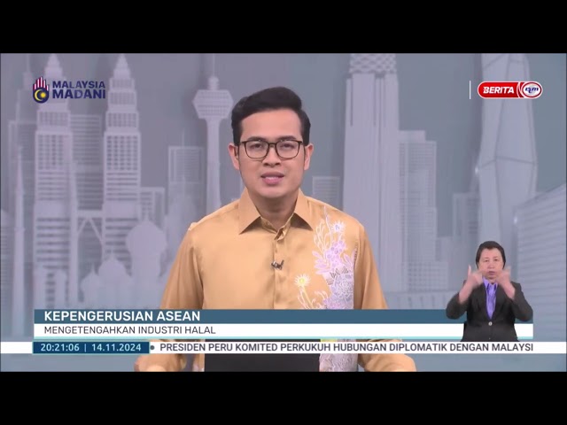 ⁣14 NOV 2024 - BERITA PERDANA - KEPENGERUSIAN ASEAN: MENGETENGAHKAN INDUSTRI HALAL