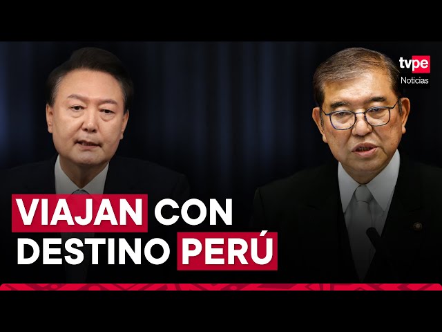 ⁣APEC 2024: líderes de Japón y Corea del Sur viajan a Perú para participar en foro económico