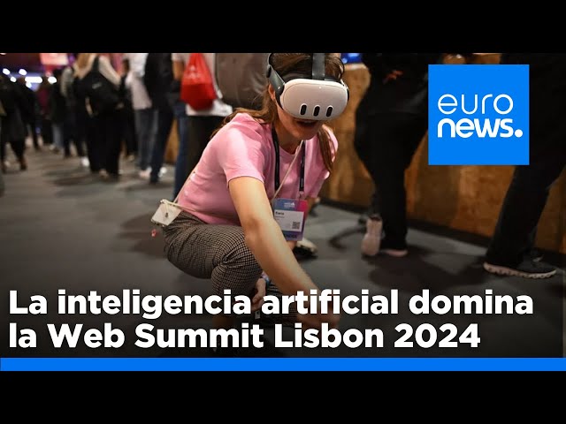 ⁣La inteligencia artificial domina la Web Summit Lisbon 2024