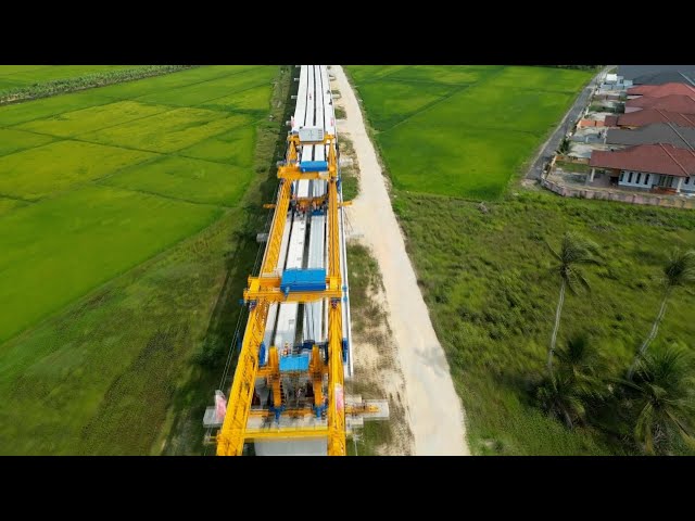 ⁣Chinese-built mega rail project expected to enhance connectivity, boost growth in Malaysia