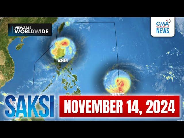 ⁣Saksi Express: November 14, 2024 [HD]