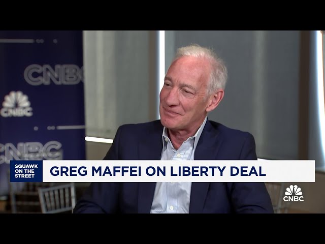 ⁣Liberty Media's Greg Maffei on stepping down as CEO, spinning off of assets