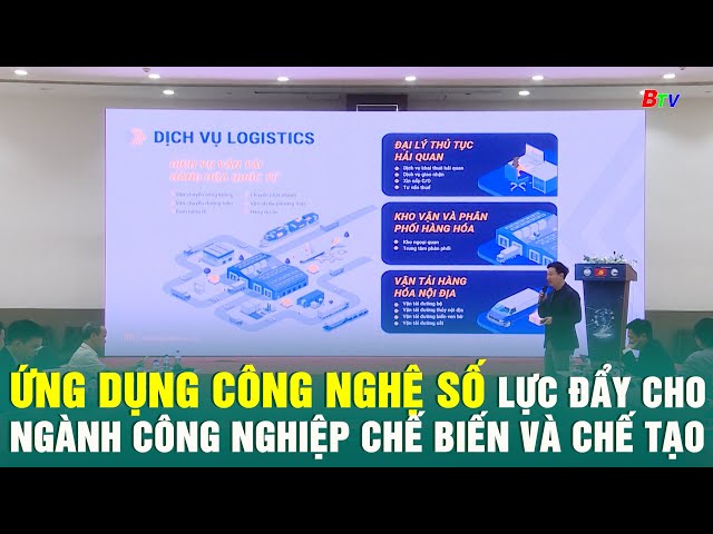 ⁣Ứng dụng công nghệ số lực đẩy cho ngành công nghiệp chế biến và chế tạo