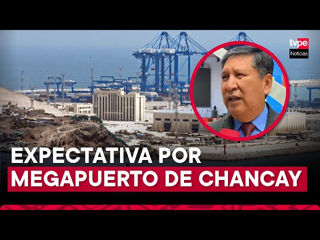 ⁣"Hoy Chancay se viste de gala, sembramos un hito en la historia del Perú", dice alcalde Ju