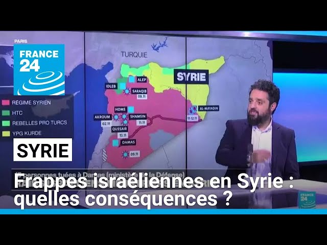 ⁣Frappes israéliennes en Syrie : quelles conséquences pour Assad et les factions en guerre ?