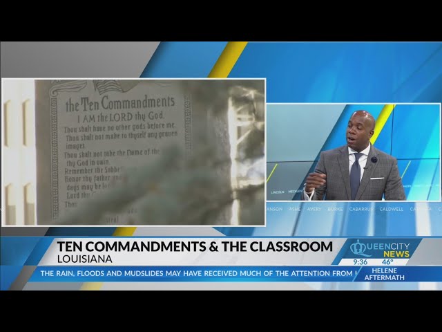 ⁣Louisiana asks court to block part of Ten Commandments ruling