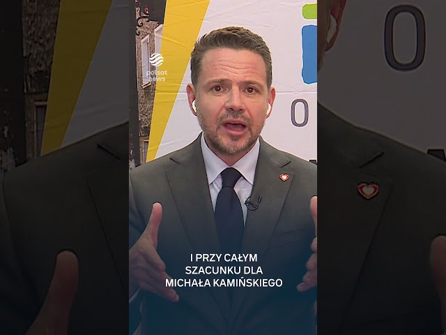 ⁣Sikorski jest lepszym kandydatem niż Trzaskowski? Prezydent Warszawy odpowiada