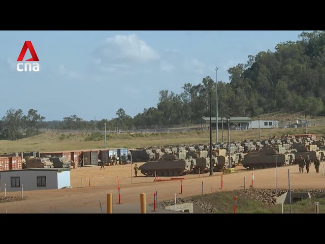 ⁣New camp for SAF personnel at Shoalwater Bay Training Area