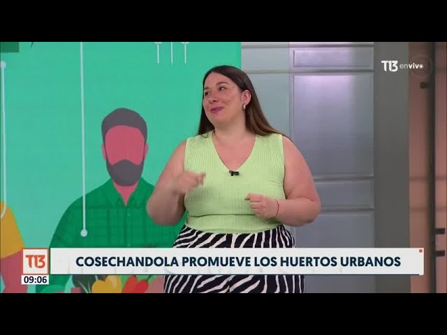 ⁣Tany Sánchez y sus talleres de huerto en Consechándola