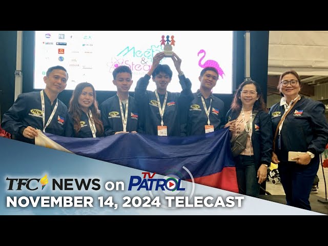 ⁣TFC News on TV Patrol | November 14, 2024