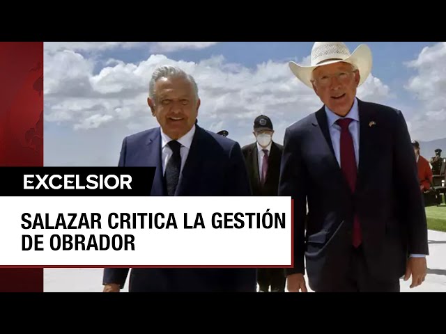 ⁣López Obrador y Ken Salazar, una relación de altibajos