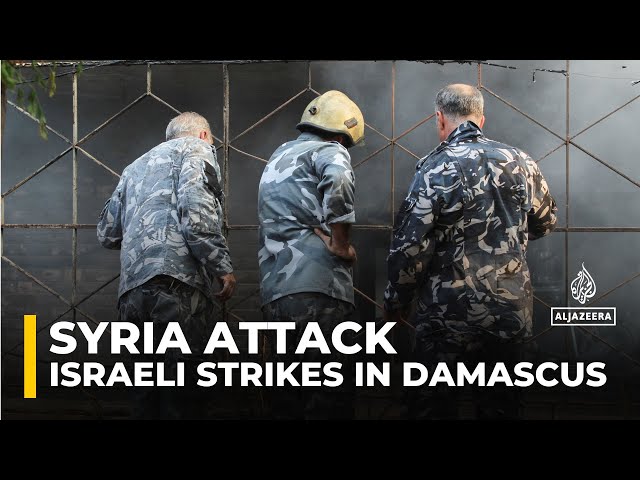 ⁣At least 15 people killed in Israeli attack on Syria’s Damascus