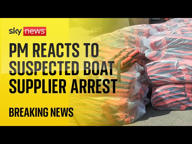 ⁣PM hails arrest of alleged small boat supplier as 'an important step' but 'not a silv