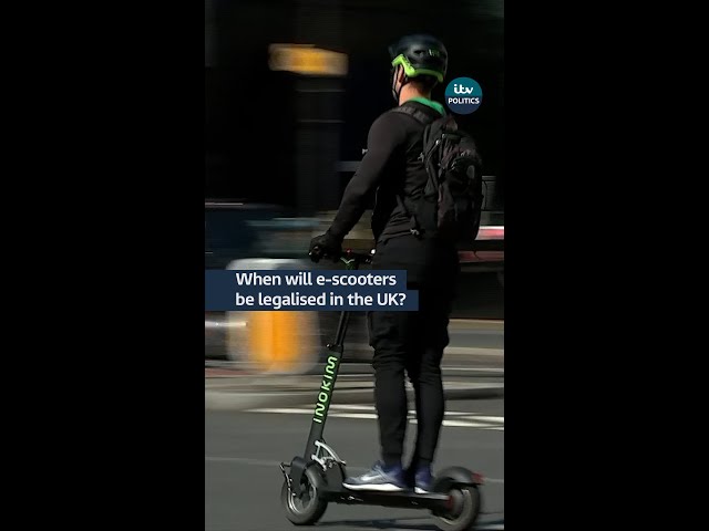 ⁣When will the UK legalise e-scooters?