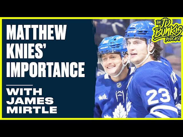 ⁣Matthew Knies' Importance with James Mirtle | JD Bunkis Podcast