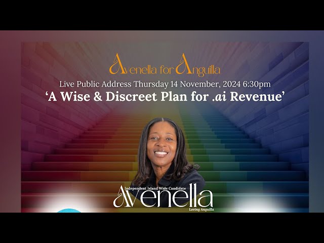 ⁣Avenella for Anguilla presents a plan to the people for using .ai Domain wisely.