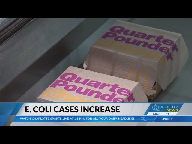 ⁣First McDonald’s-related E. coli case detected in NC