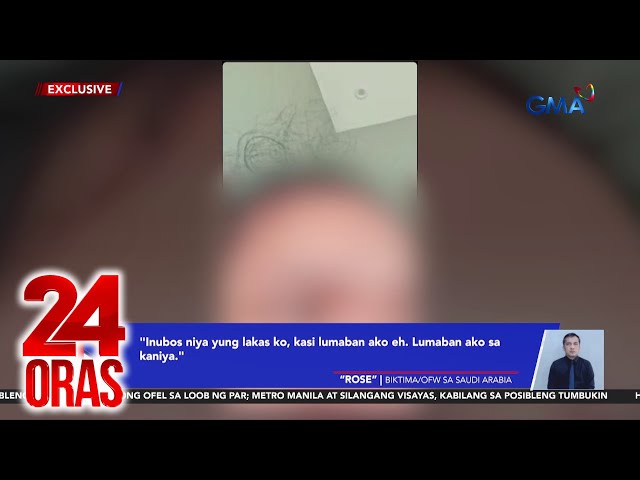 ⁣OFW sa Saudi Arabia, inabuso umano ng anak ng amo; nasagip sa tulong ng GMA Integrated... | 24 Oras