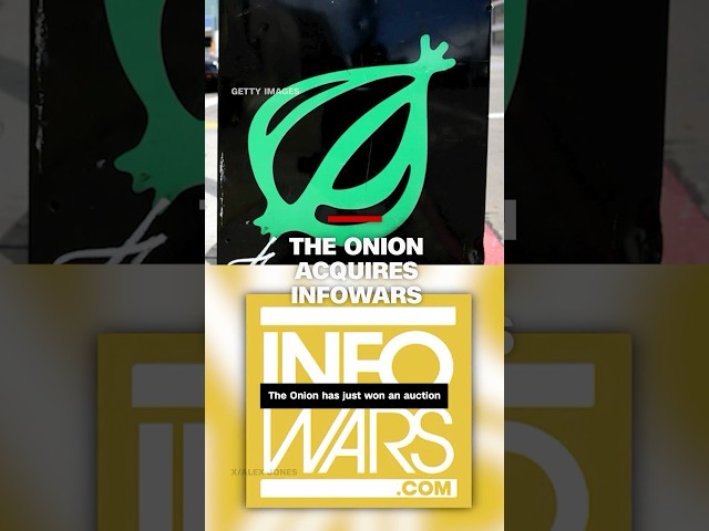 ⁣The Onion wins bidding for Infowars assets