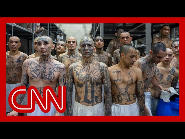 ⁣'Worst of the worst': Go inside El Salvador’s fortress prison for gang members