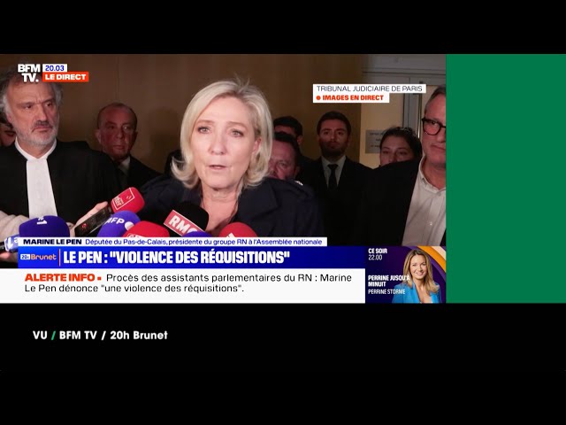 ⁣VU du 14/11/24 : Marine Le Pen inéligible ?